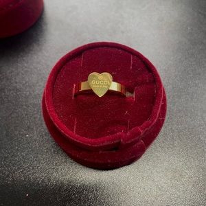 Gold Heart Ring